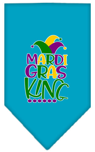 “Mardi Gras King” Cotton Pet Bandana from As You Wish Apparel – Mardi Gras Dog Bandana