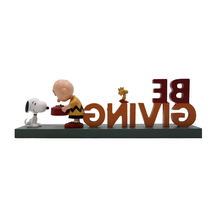 Celebrate Together™ Peanuts® Be Giving Table Decor – Fall Home Décor Figurine