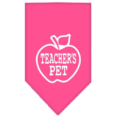 “Teacher’s Pet” Cotton Pet Bandana from As You Wish Apparel – Dog Humor Bandana