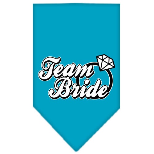 “Team Bride” Cotton Pet Bandana from As You Wish Apparel – Wedding & Party Dog Bandana