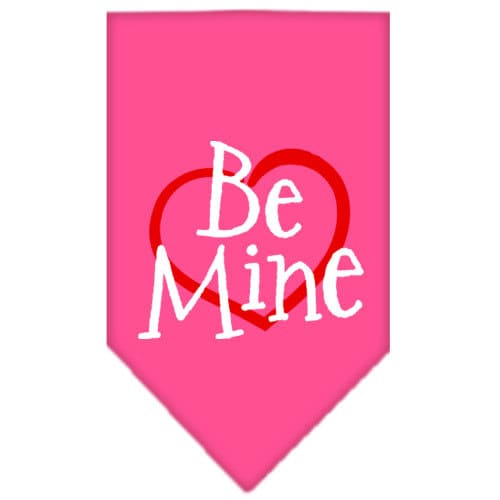 “Be Mine” Cotton Pet Bandana from As You Wish Apparel – Valentine Dog Fashion Bandana