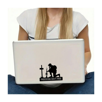 Freedom Isn’t Free Soldier Sticker | Military Patriotic Vinyl Decal