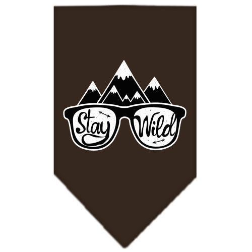 “Stay Wild” Cotton Dog Bandana from As You Wish Apparel – Dog Fashion Bandana