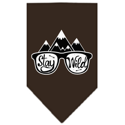 “Stay Wild” Cotton Dog Bandana from As You Wish Apparel – Dog Fashion Bandana