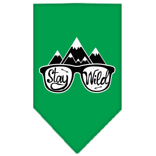 “Stay Wild” Cotton Dog Bandana from As You Wish Apparel – Dog Fashion Bandana