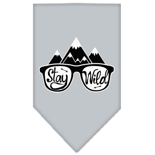 “Stay Wild” Cotton Dog Bandana from As You Wish Apparel – Dog Fashion Bandana