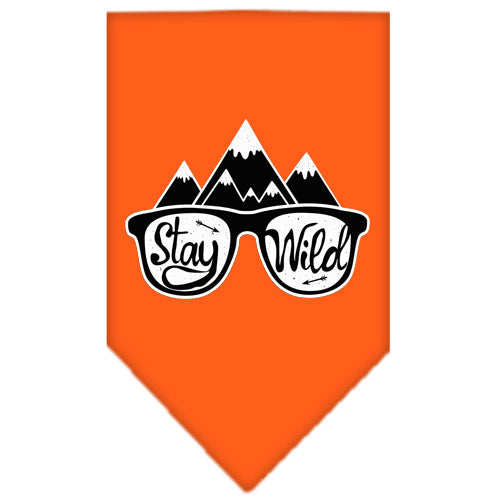 “Stay Wild” Cotton Dog Bandana from As You Wish Apparel – Dog Fashion Bandana