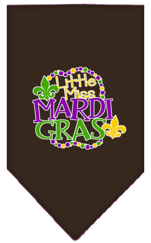 “Little Miss Mardi Gras” Cotton Pet Bandana from As You Wish Apparel – Mardi Gras Dog Bandana