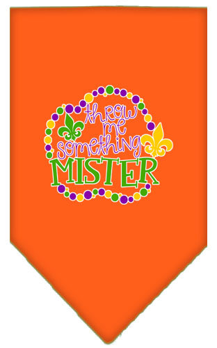 “Throw Me Something Mister” Cotton Pet Bandana from As You Wish Apparel – Mardi Gras Dog Bandana