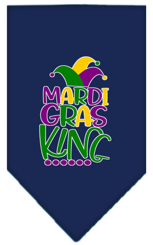 “Mardi Gras King” Cotton Pet Bandana from As You Wish Apparel – Mardi Gras Dog Bandana