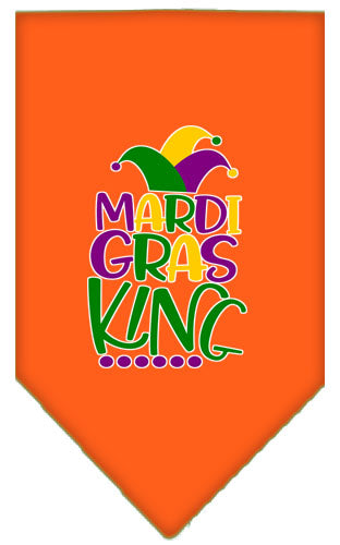 “Mardi Gras King” Cotton Pet Bandana from As You Wish Apparel – Mardi Gras Dog Bandana