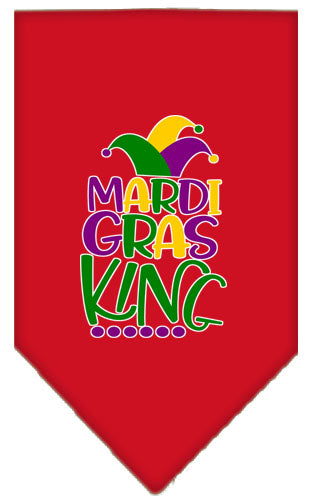 “Mardi Gras King” Cotton Pet Bandana from As You Wish Apparel – Mardi Gras Dog Bandana
