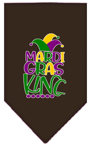 “Mardi Gras King” Cotton Pet Bandana from As You Wish Apparel – Mardi Gras Dog Bandana