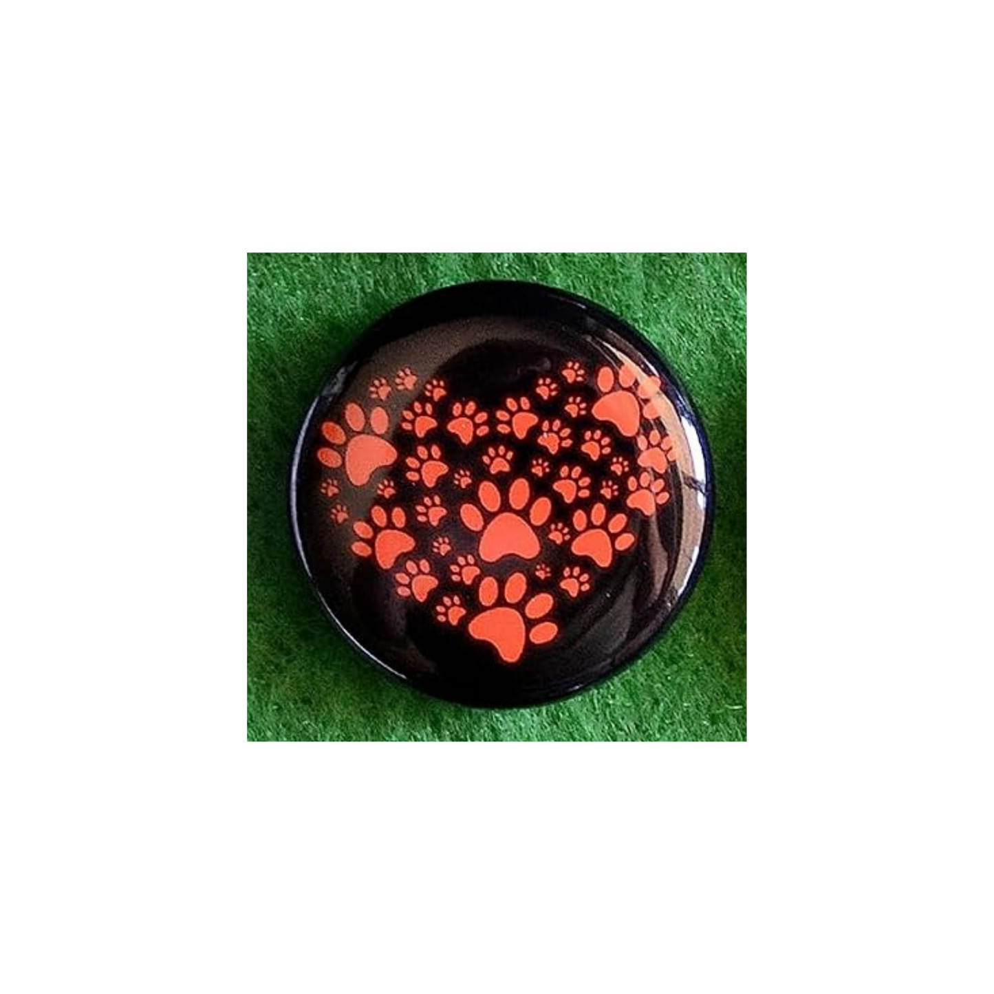 Dog Lover Round Magnet | “Man’s Best Friend” Canine Fridge Magnet (1.5”)