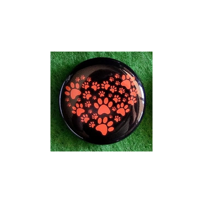 Dog Lover Round Magnet | “Man’s Best Friend” Canine Fridge Magnet (1.5”)