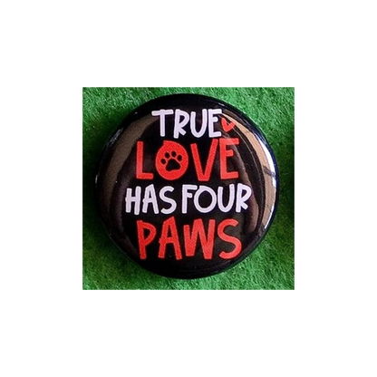 Dog Lover Round Magnet | “Man’s Best Friend” Canine Fridge Magnet (1.5”)