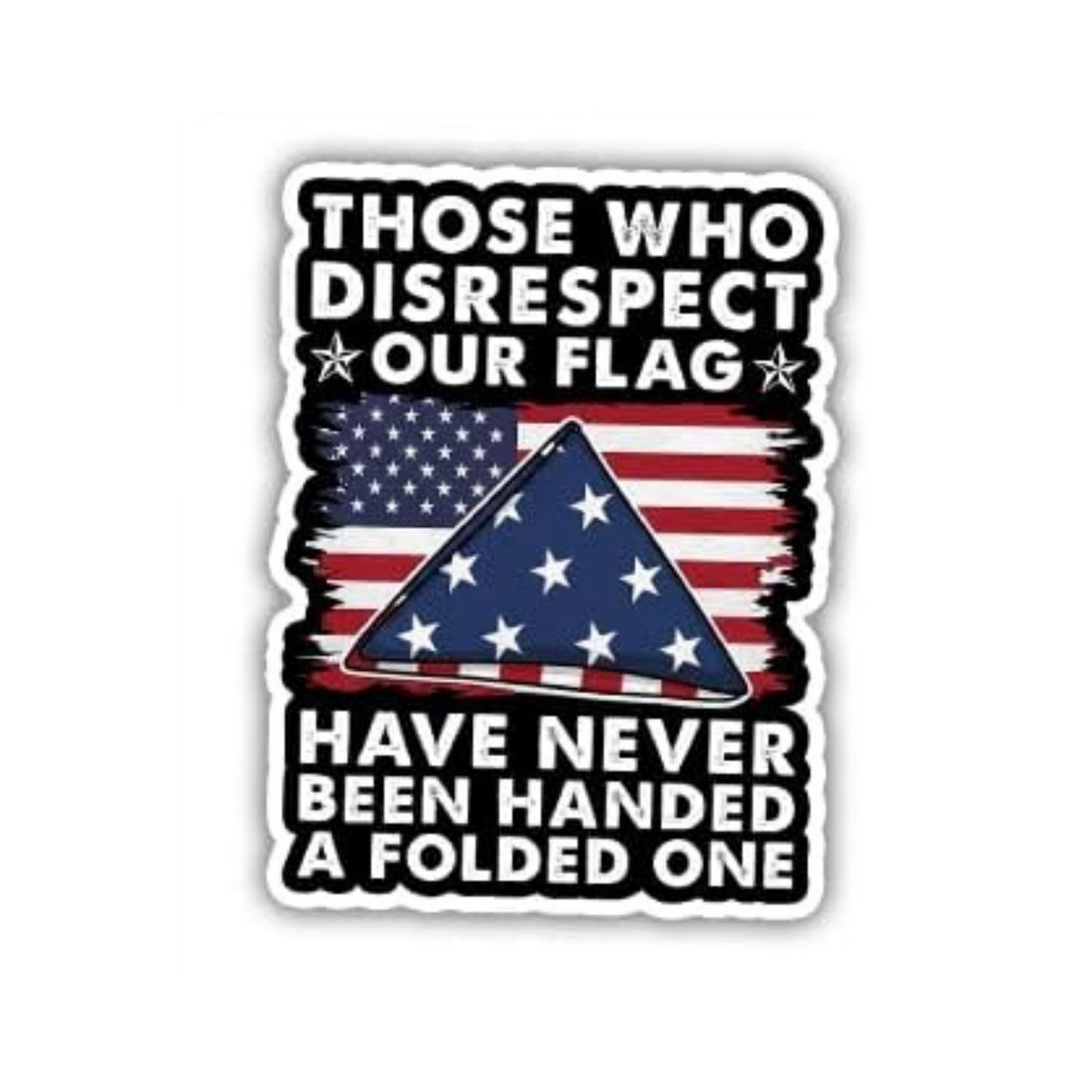 Veterans Thank You Sticker | Military Patriotic Vinyl Sticker
