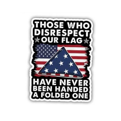 Veterans Thank You Sticker | Military Patriotic Vinyl Sticker