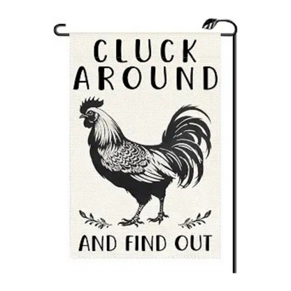 Cluck Around and Find Out — Add Some Farmhouse Humor to Your Yard!
