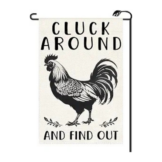 Cluck Around and Find Out — Add Some Farmhouse Humor to Your Yard!