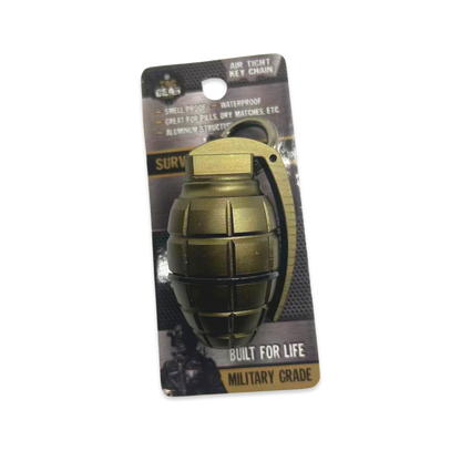 Tac Gear Grenade Air Tight Storage Key Chain