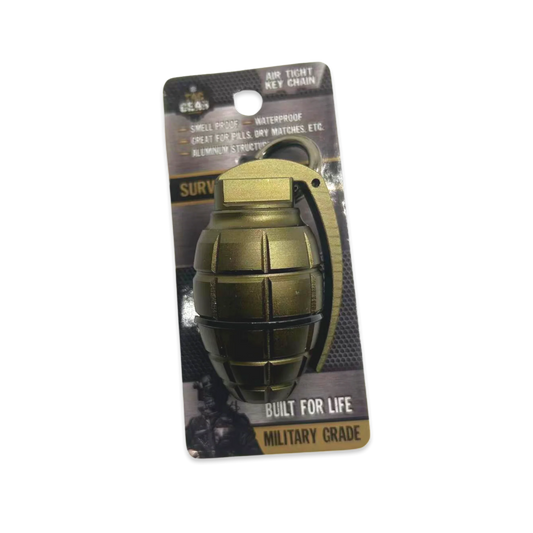 Tac Gear Grenade Air Tight Storage Key Chain