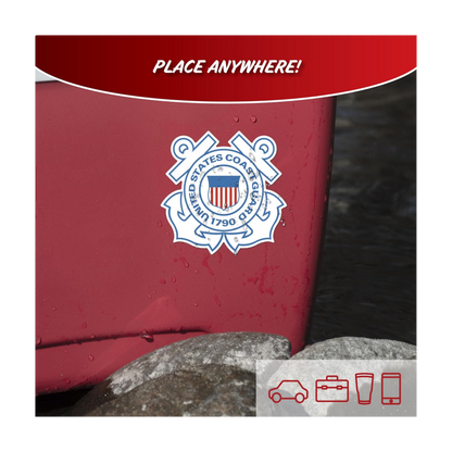 U.S. Military Branch Decal | Army, Navy, Air Force, Marines & Coast Guard