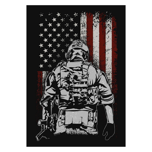 Magnet-Soldier Flag