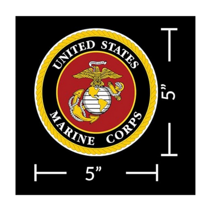 U.S. Military Branch Decal | Army, Navy, Air Force, Marines & Coast Guard