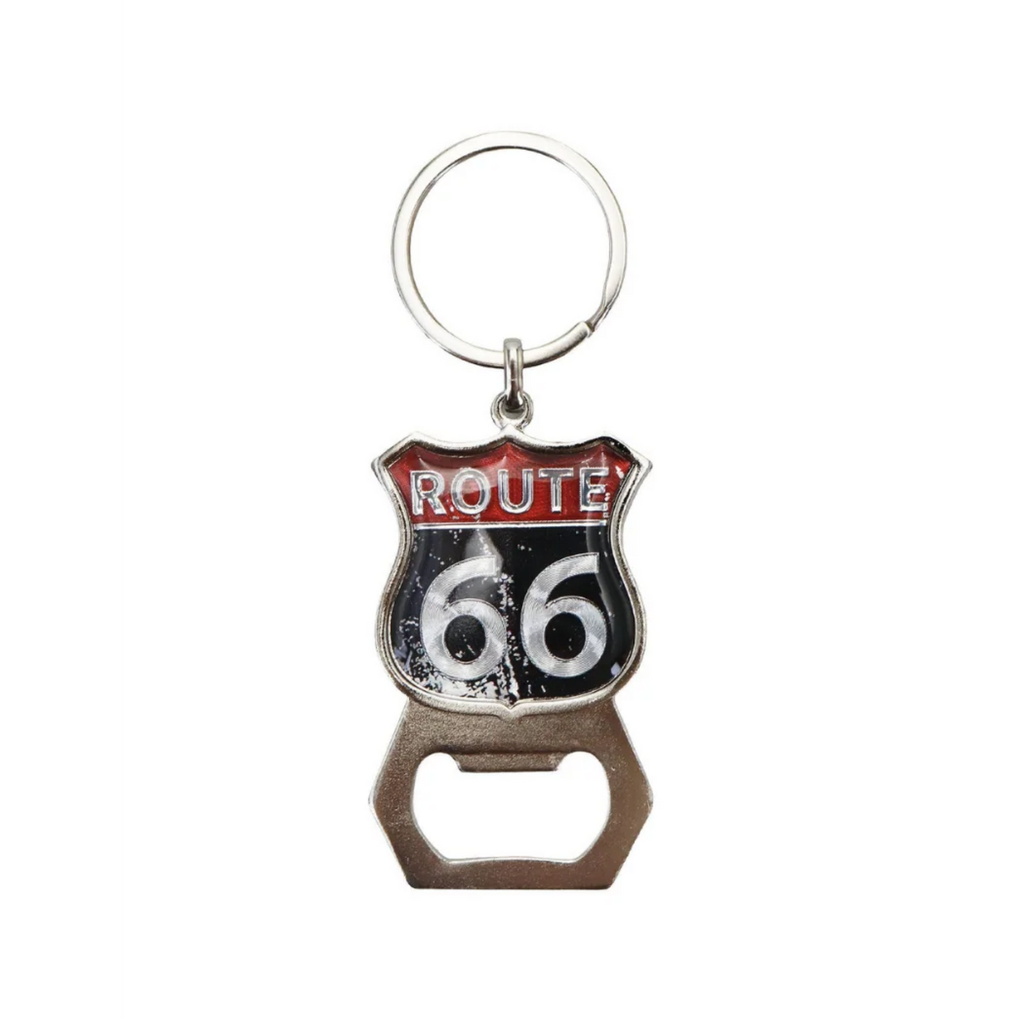 Historic Route 66 Variety Bottle Opener Key Chain