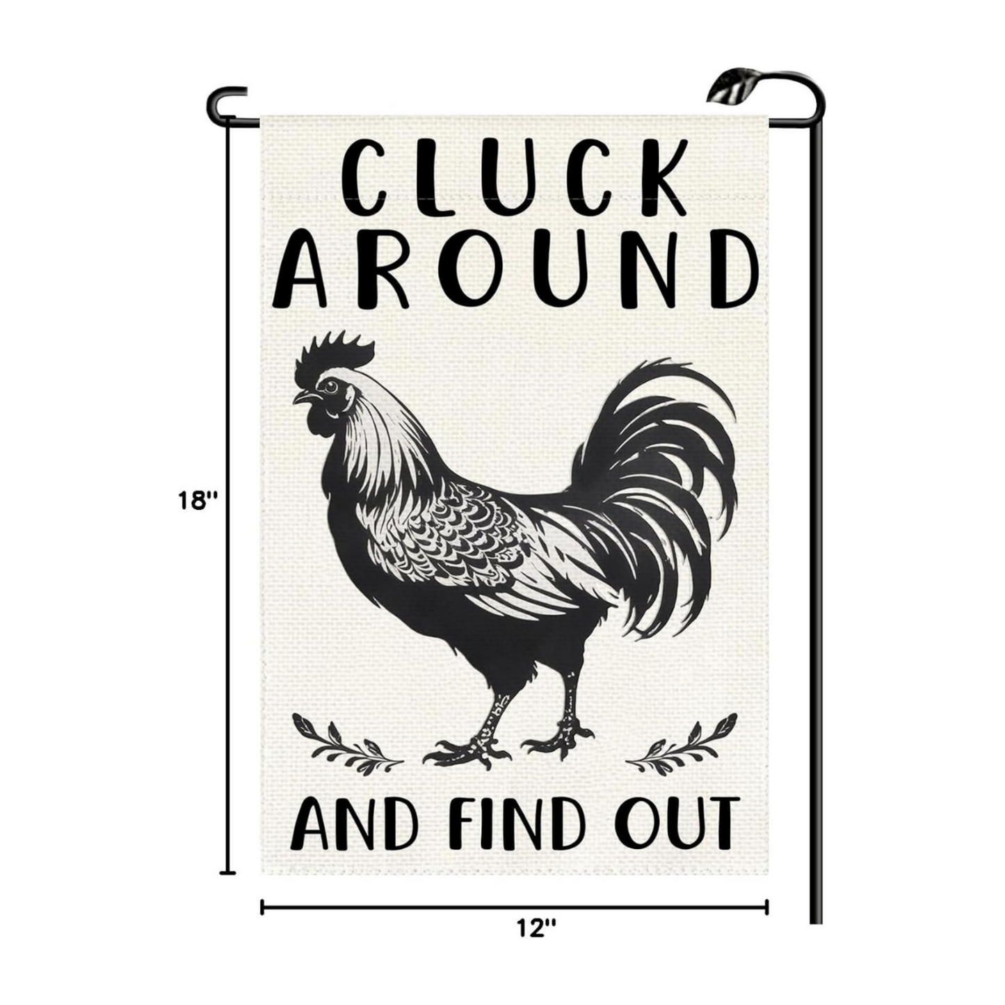 Cluck Around and Find Out — Add Some Farmhouse Humor to Your Yard!
