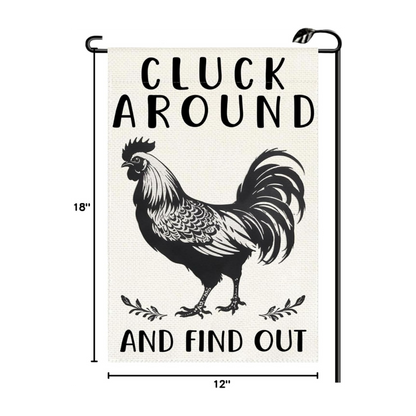 Cluck Around and Find Out — Add Some Farmhouse Humor to Your Yard!