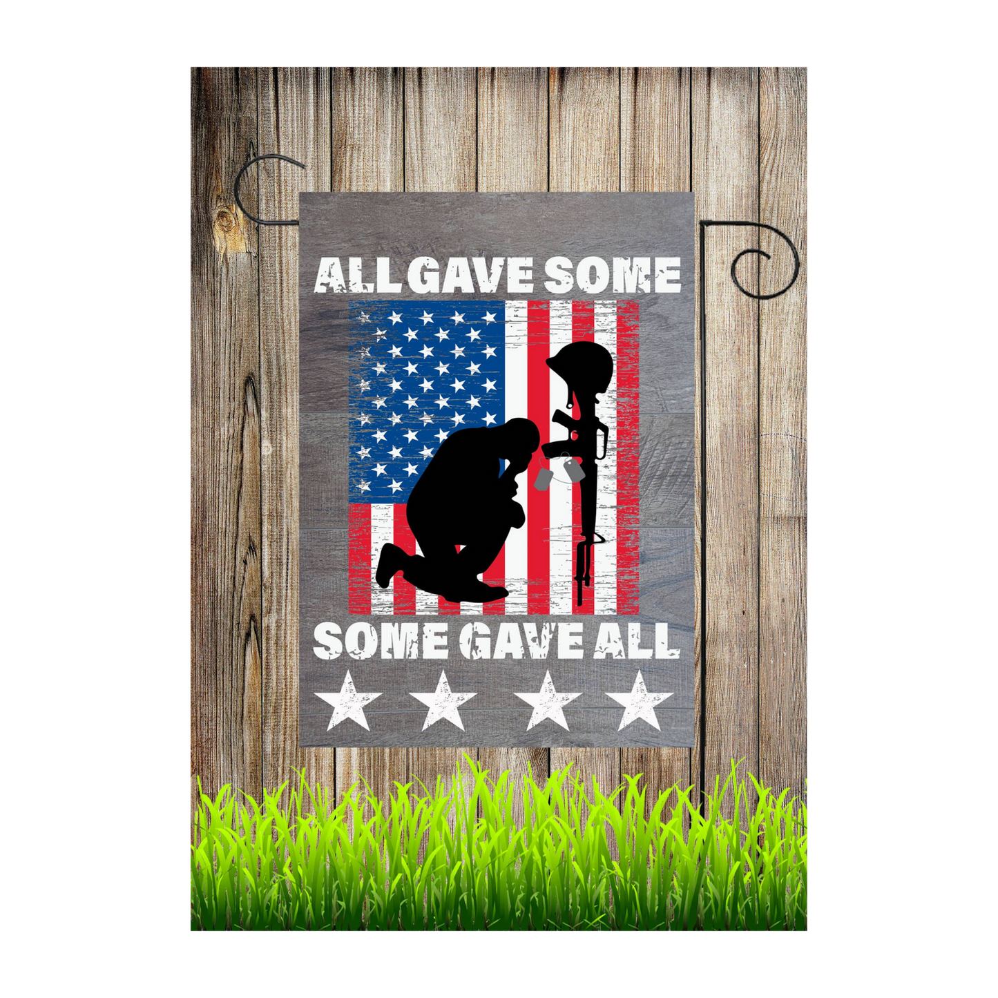 All Gave Some Garden Flag