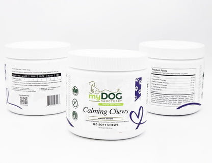 Tranquil Haven™ Calming Chews from My Dog Sanctuary – Dog Anxiety Support Treats