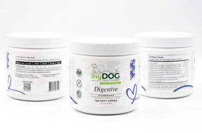 Gut Garden™ Digestive Support Chews from My Dog Sanctuary – Dog Digestive Wellness Treats