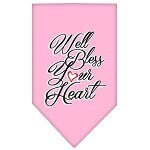 “Well Bless Your Heart” Cotton Pet Bandana from As You Wish Apparel – Southern Charm Dog Bandana