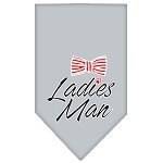 “Ladies Man” Cotton Pet Bandana from As You Wish Apparel – Dog Humor Bandana