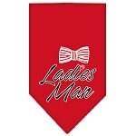 “Ladies Man” Cotton Pet Bandana from As You Wish Apparel – Dog Humor Bandana