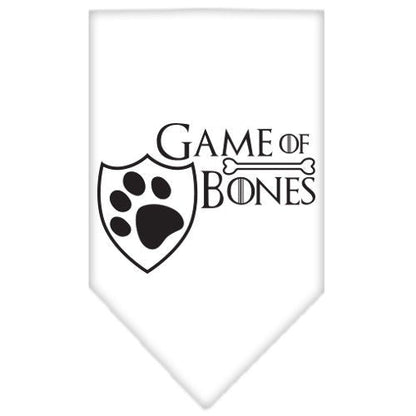 Game of Bones Cotton Pet Bandana from As You Wish Apparel – Dog Fashion Bandana
