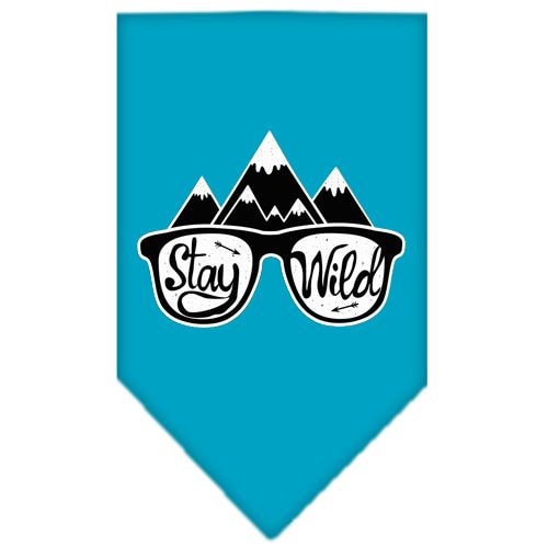 “Stay Wild” Cotton Dog Bandana from As You Wish Apparel – Dog Fashion Bandana