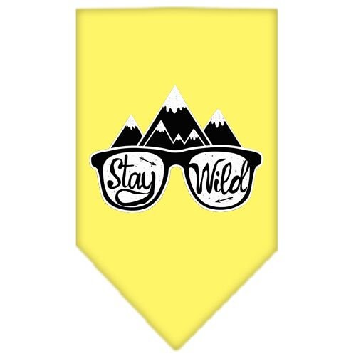 “Stay Wild” Cotton Dog Bandana from As You Wish Apparel – Dog Fashion Bandana