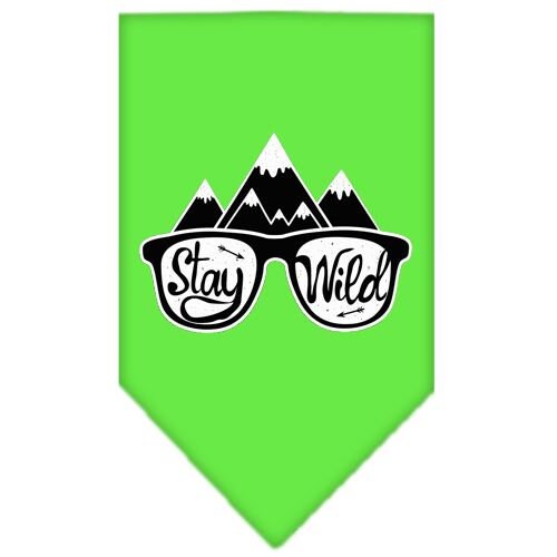 “Stay Wild” Cotton Dog Bandana from As You Wish Apparel – Dog Fashion Bandana