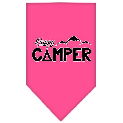 “Happy Camper” Cotton Pet Bandana from As You Wish Apparel – Dog Adventure Bandana