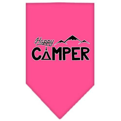 “Happy Camper” Cotton Pet Bandana from As You Wish Apparel – Dog Adventure Bandana