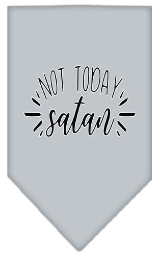 “Not Today Satan” Cotton Pet Bandana from As You Wish Apparel – Dog Humor Bandana