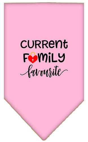 “Family Favorite” Cotton Pet Bandana from As You Wish Apparel – Dog Family Bandana
