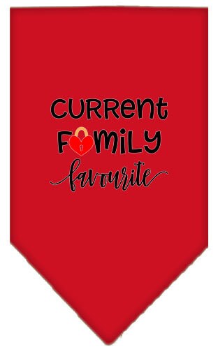 “Family Favorite” Cotton Pet Bandana from As You Wish Apparel – Dog Family Bandana