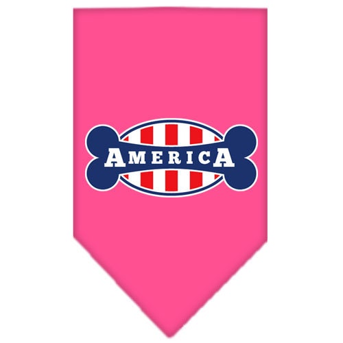“Bonely In America” Cotton Pet Bandana from As You Wish Apparel – Patriotic Dog Bandana