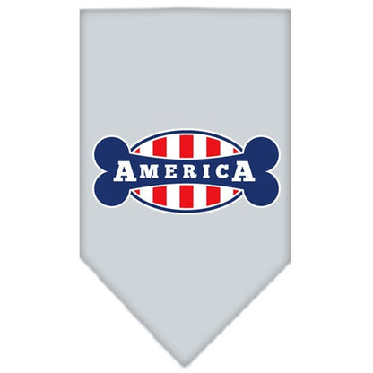 “Bonely In America” Cotton Pet Bandana from As You Wish Apparel – Patriotic Dog Bandana