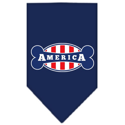 “Bonely In America” Cotton Pet Bandana from As You Wish Apparel – Patriotic Dog Bandana